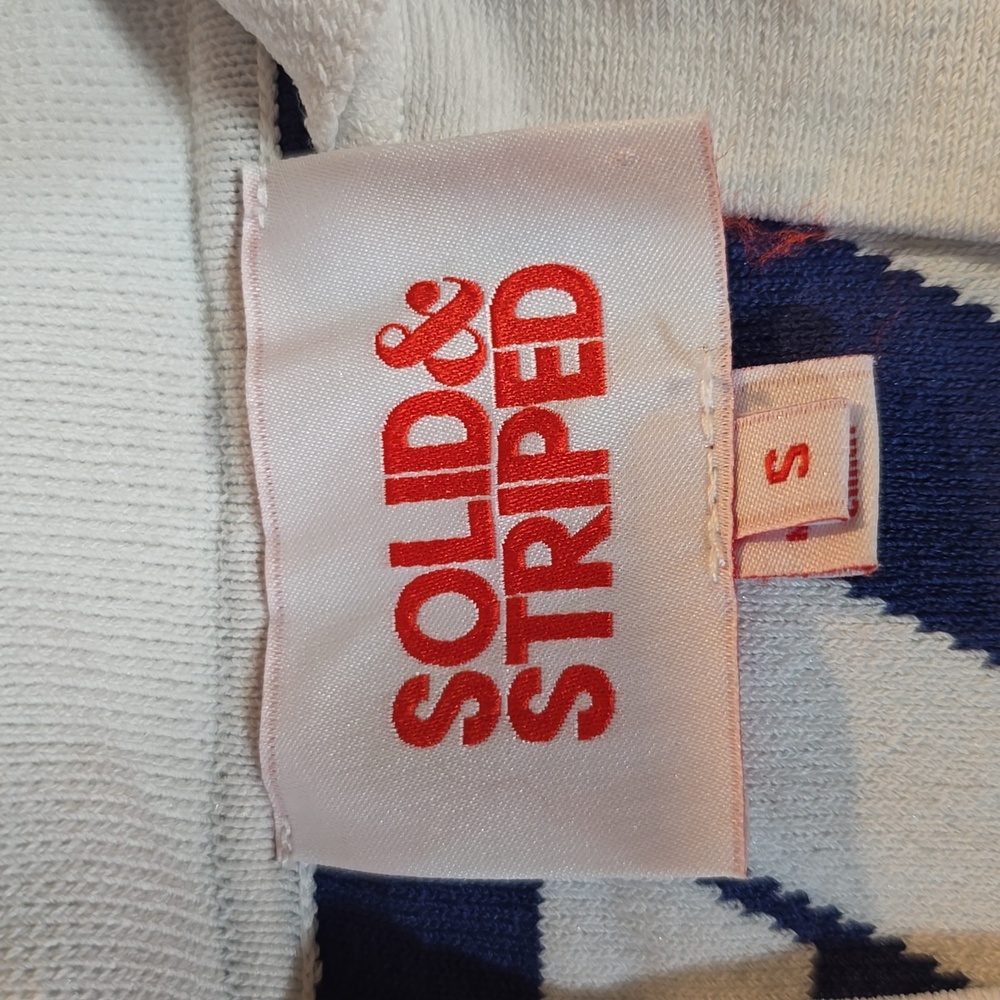 Solid & Striped Farrah Dress Midnight Blue Size S… - image 5